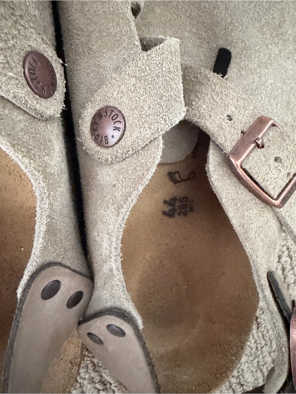Birkenstock soft suede